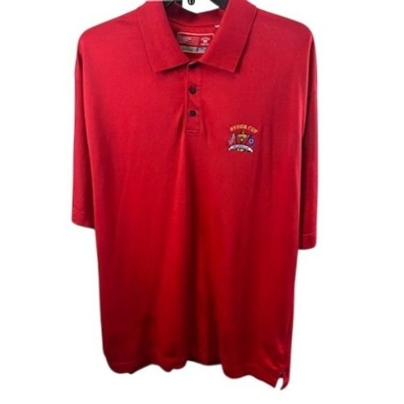 Cutter & Buck Other - Cutter & Buck Ryder Cup Valhalla PGA Golf Polo Shirt Red Mens Size XXL 2XL